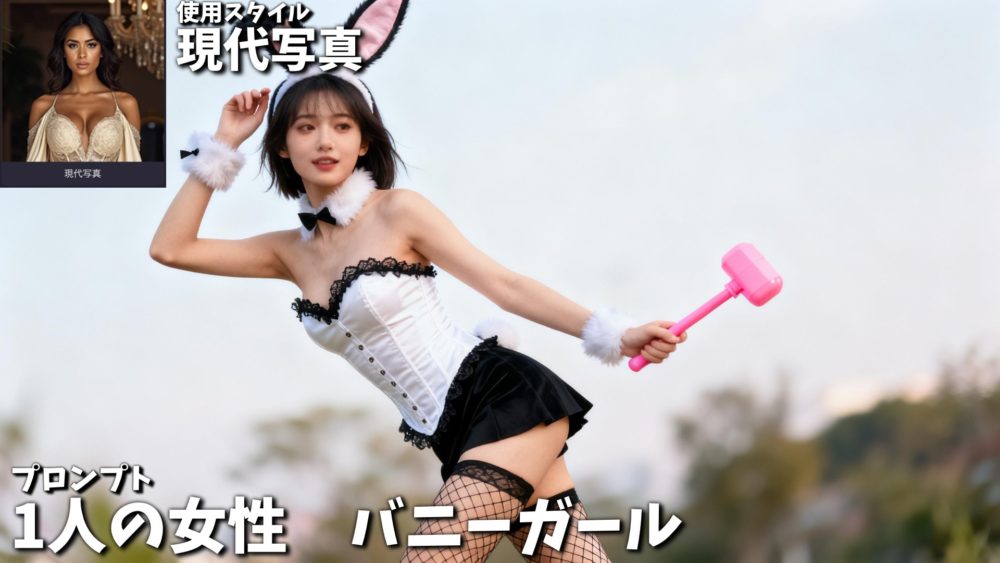 バニーガール衣装