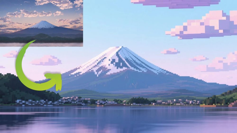 ピクセルワールドのAIフィルター