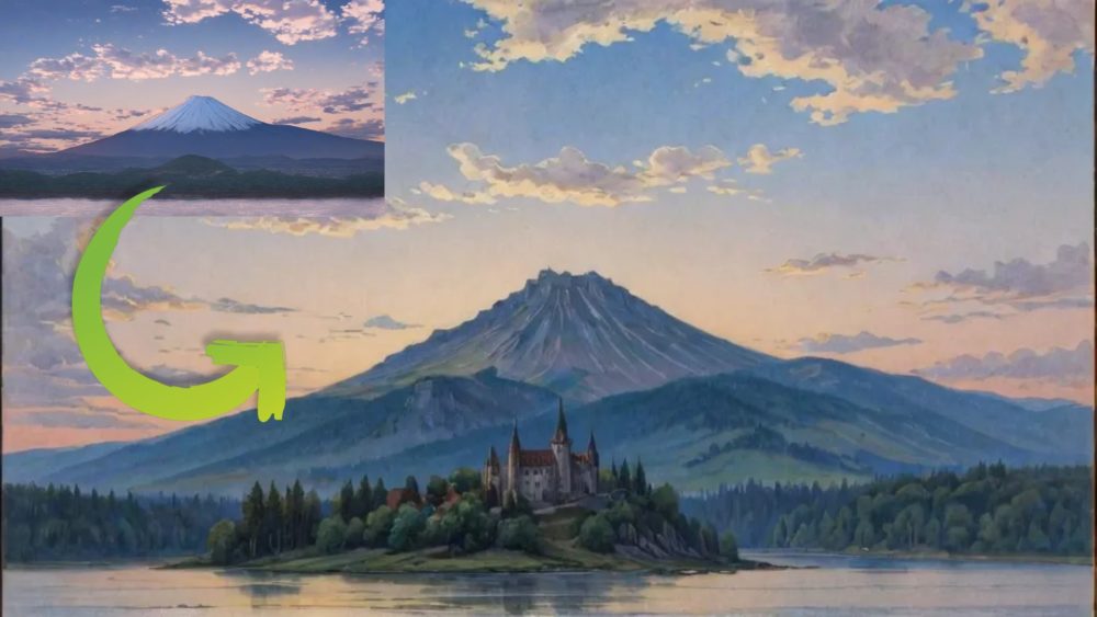 中世の挿絵のAIフィルター